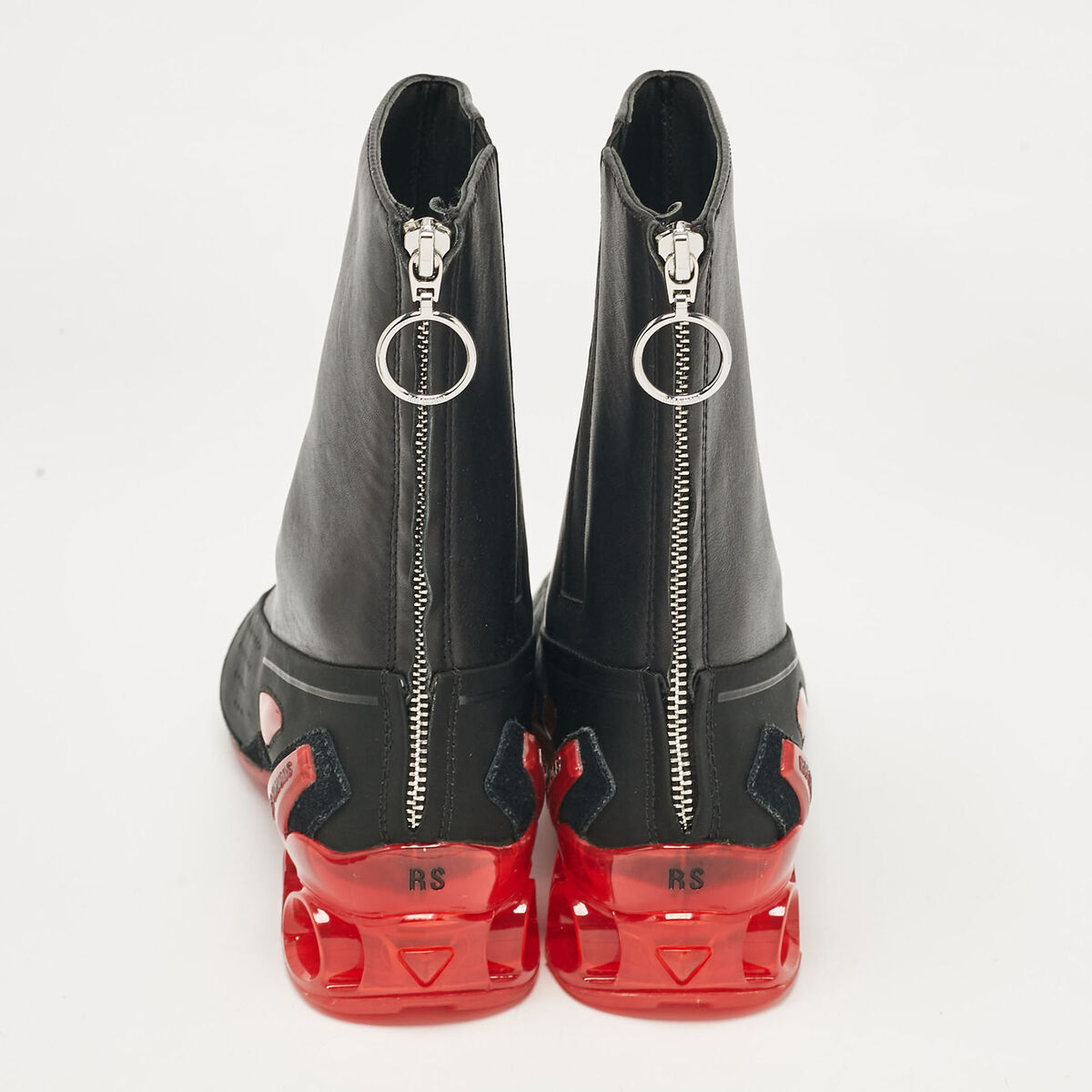 Raf Simons Black Leather Ankle Length Boots Size 41 | eBay Raf Simons Black Leather Ankle Length Boots Size 41 | eBay
