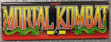Mortal Kombat Arcade Game Marquee Fridge Magnet