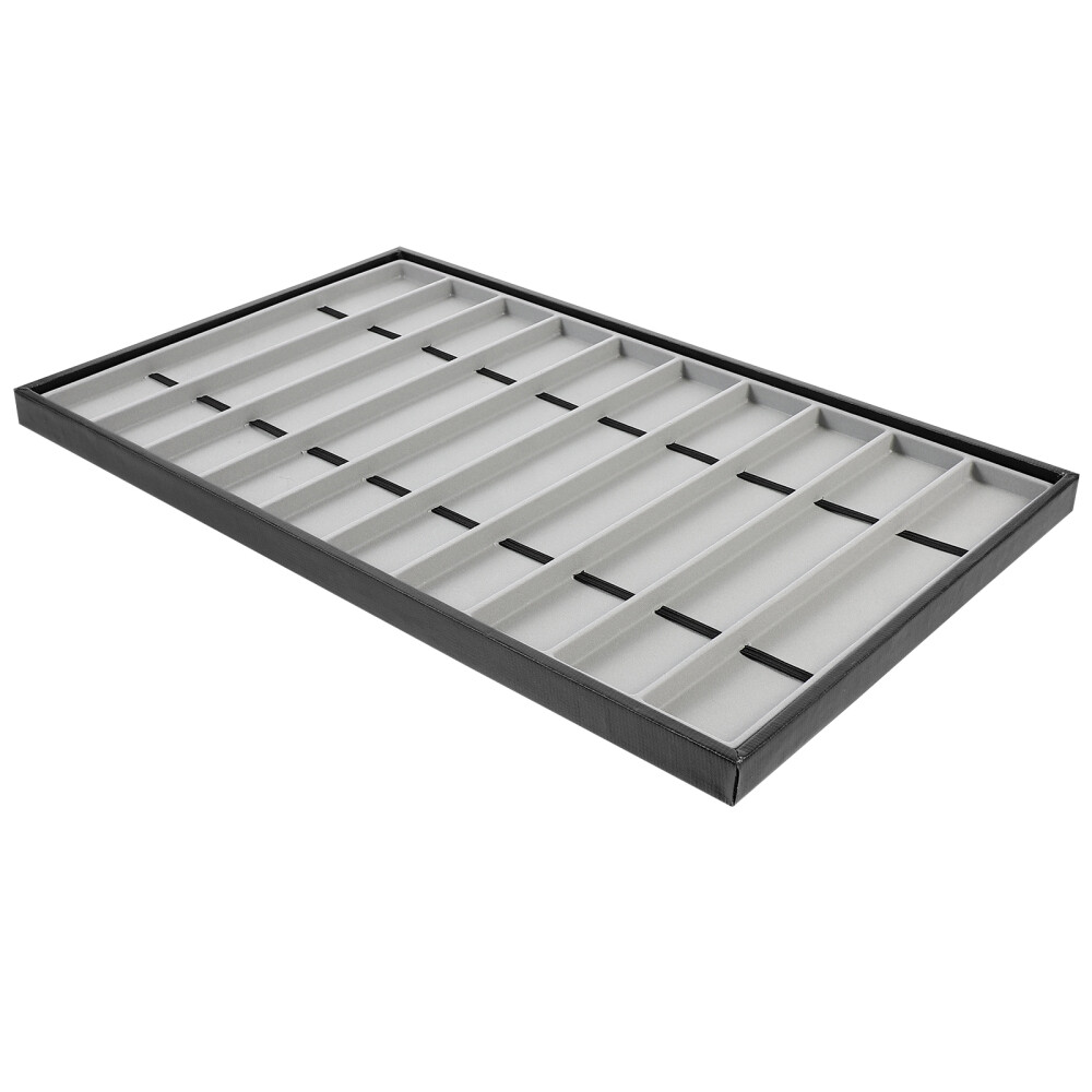 Elegant Jewelry Box Watch Display Tray with Soft Flannel Lining-image