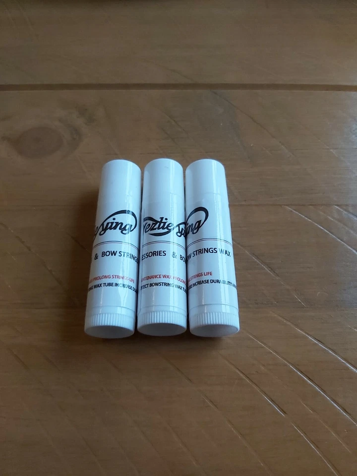 Bow String Wax / Crossbow rail lube 4.3g x 3 recurve/compound archery. UK Stock - Image 2 of 4