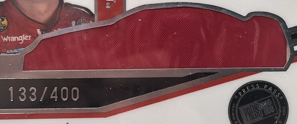 Dale Earnhardt Jr /400 UCD3 2006 Press Pass Eclipse Silver Driver Series Racing - Image 3 of 3