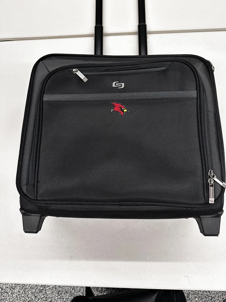 Maletín rodante para computadora portátil Saginaw Valley State de Solo Foto 2 de 4