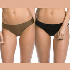 NWT $48 Becca Reversible Shimmer Hipster Bikini Bottoms [ SZ XL ] #4031