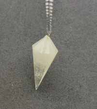 Libyan Desert Glass LDG Pendulum 3.0gr/15.0Ct Beautiful faceted stone