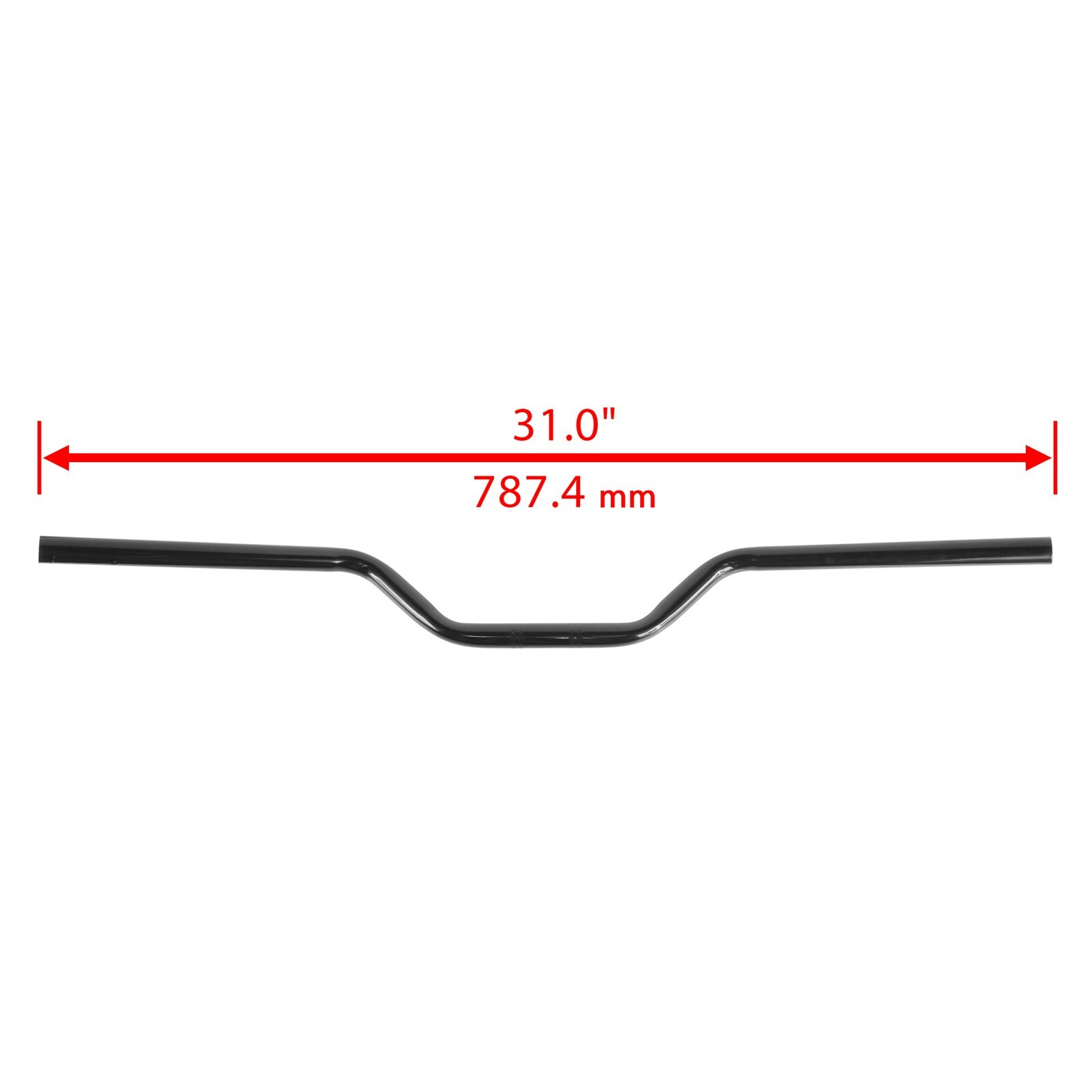 Black Handlebar w/ Grip End For Can-Am Outlander 800R / MAX 800R 4x4 2007 - 2015