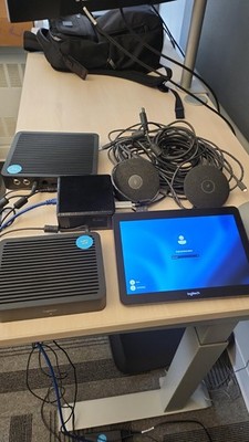 Logitech Rally Plus Room Solution Bundle with Tap Controller & Intel NUC Mini PC