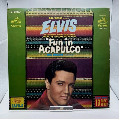 Elvis Presley Fun In Acapulco JAPAN Victor SHP-5271 LP Living Stereo