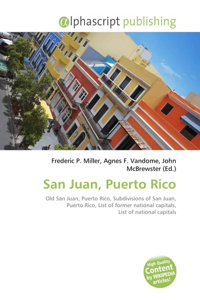 Frederic P. Miller (U. A.) | San Juan, Puerto Rico | Taschenbuch | Englisch-image