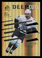 2023-24 SP Game Used Deep Cuts Matty Beniers 198/250 Seattle Kraken #DC-1