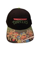 TMNT Hat Nickelodeon Teenage Mutant Ninja Turtles Snapback Cap One Size