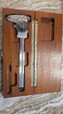 CALIBRATED Brown & Sharpe 599-579-5 Swiss Made Dial Caliper .001" W/ Case 260947