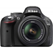 Nikon D5200 DSLR Camera Kit with Lens  SD Card Black No Customs Fees US