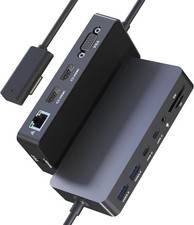 Surface Dock Triple Display 4K HDMI VGA 12 in 1 Surface Pro Dock