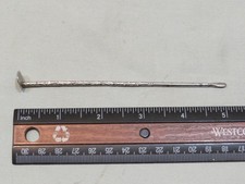 Vintage Tobacco Pipe Metal Tamper Scraper Tool, Unbranded