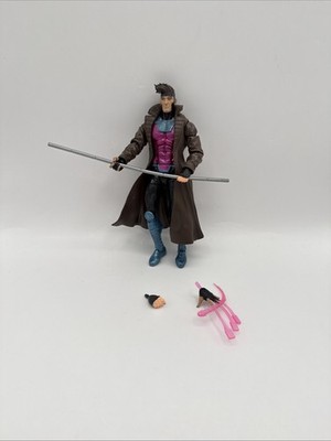 Marvel Legends Gambit 6'' Action Figure X-Men Caliban BAF Wave Hasbro Loose