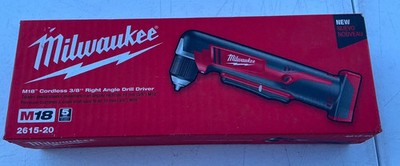 Milwaukee 2615-20 18V Cordless Right Angle Drill - Red/Black for