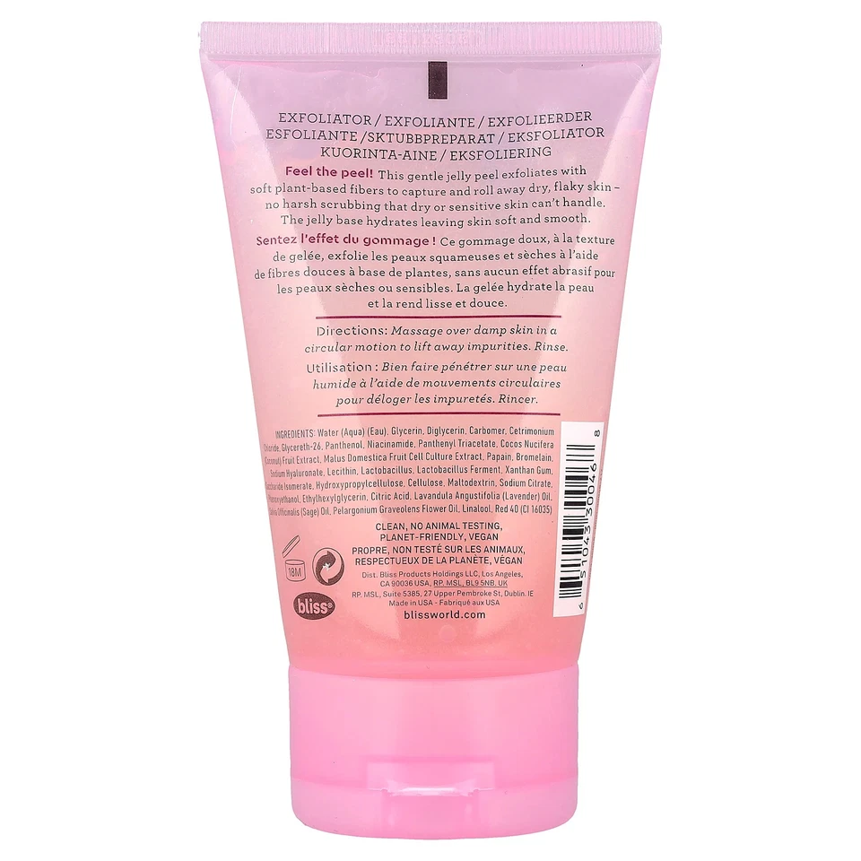 Jelly Glow Peel™, Gentle Exfoliator with Fruit Enzymes, 4 fl oz (120 ml) - Image 2 of 2