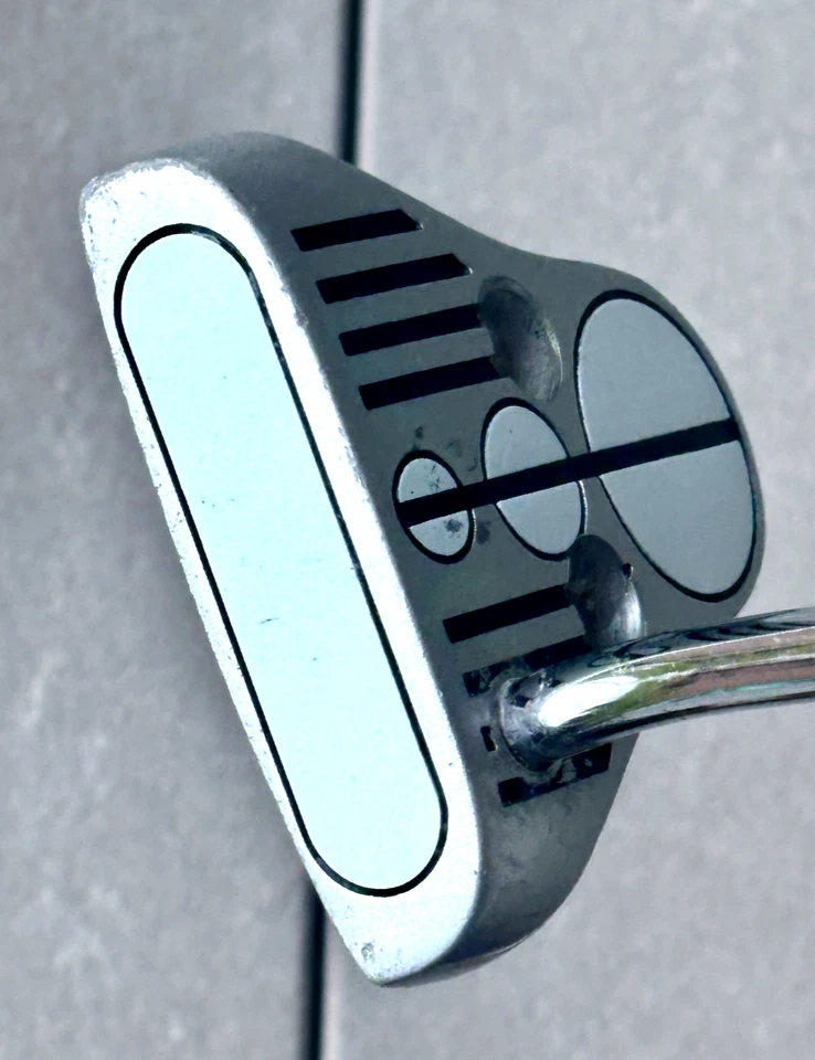 RAM ZEBRA C3 3-BALL PRECISION-BALANCED MALLET PUTTER Stepped Steel Shaft RH 34" - Image 4 of 4