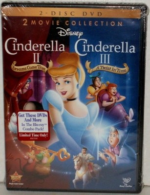 Cinderella II: Dreams Come True / Cinderella III: A Twist In Time (Two-Disc ...