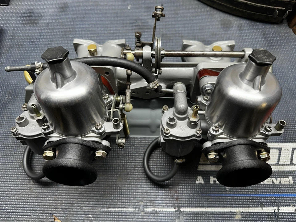 1965-70 SR311 Hitachi SU Shorty Velocity Stack Air Horn Datsun 1600 Roadster - Imagem 4 de 4