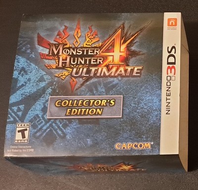 Monster Hunter 4 Ultimate -- Collector's Edition, No Game Cartridge
