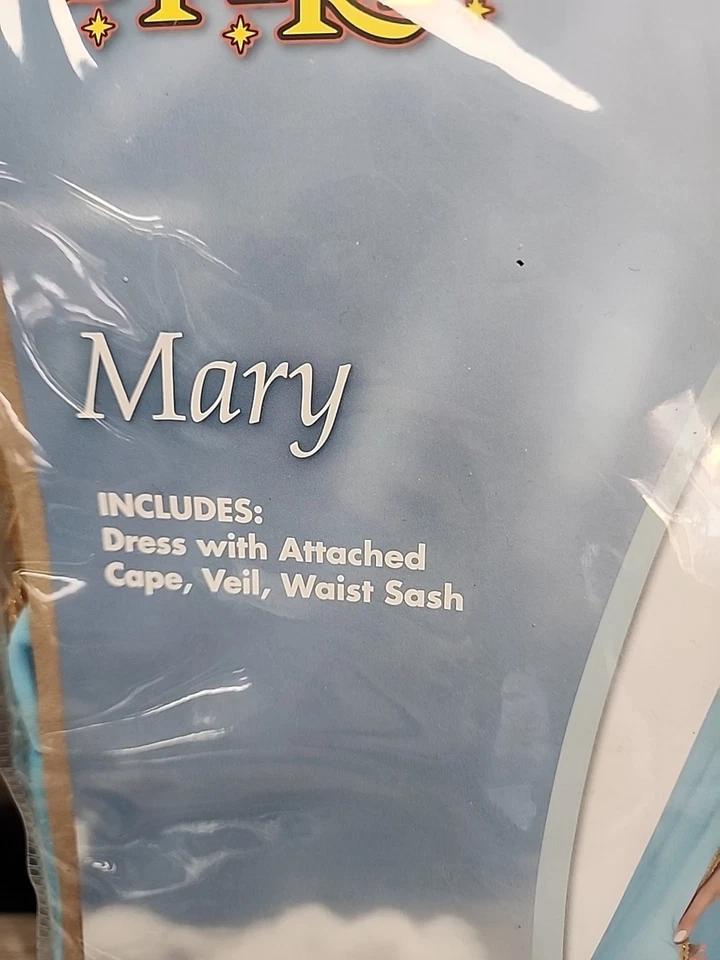 Spirit Halloween Mary Adult Costume Standard Costume Holiday Performance - Image 3 of 4