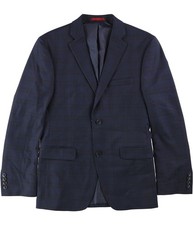 Alfani Mens Traveler Two Button Blazer Jacket