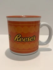 Original Reese's Peanut Butter Cup Coffee Galerie Mug Candy 90's Logo Sweet!