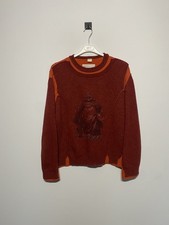 Rare K.LURK El Buddha AW1999 Wool Knit Sweate...