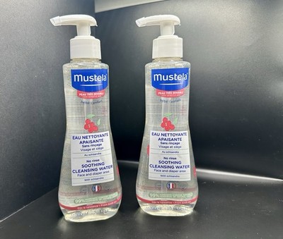 Mustela Baby Soothing Cleansing Gel - Fragrance-Free Hair & Body Wash 2 Pack