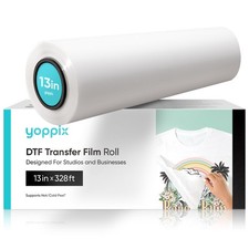 DTF Transfer Film Roll 13" x 328 ft - Premium DTF Film Roll A3 , Double-Sided...