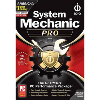 Iolo System Mechanic Pro - 1 year 10 PC