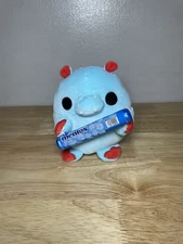 Zuru Mini Brands Snackles Hugh Mentos Blue Hippo 5” Mystery Plush Toy Series 1