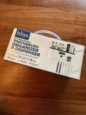 Toothbrush Organizer, Sterilizer  Dispenser. Auto Toothpaste Pump. New in Box.