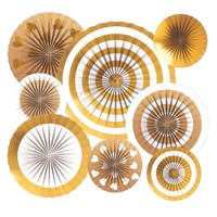 Hochzeit Deko DEKO-FÄCHER FÄCher 8 StÜCk Neu Ovp
