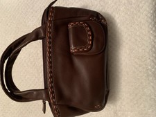 Radley London Leather Hand Grab Bag In Medium Brown Excellent Condition