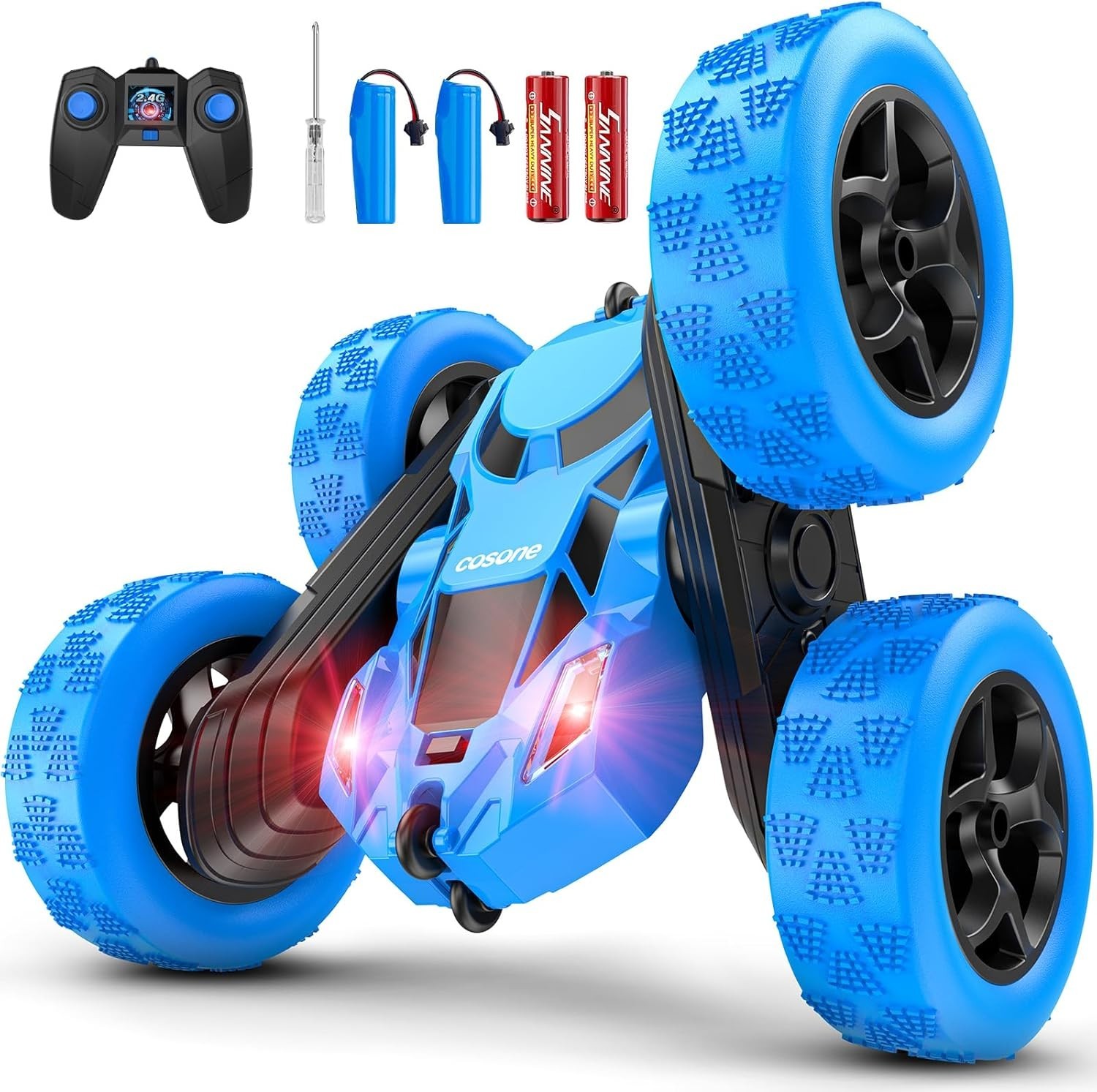 Rc Cars For Kids Toys Rechargeable 360&deg; Rotating 2.4gh