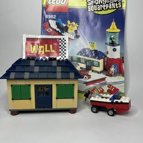 Lego Spongebob Squarepants #4982 Mrs Puff&acute;s Boating School, Incomplete w/ Manual