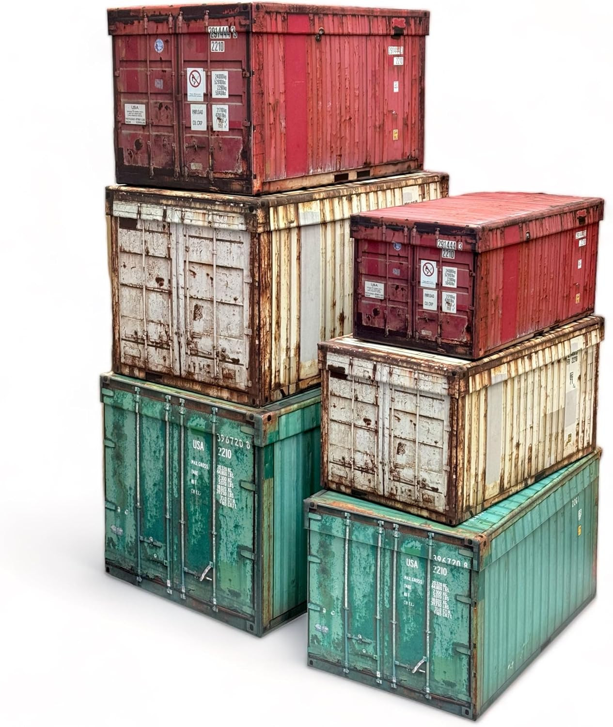 Contenitori Stoccaggio Container | Design Metallo per Casa e Loft