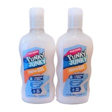 2PACK Punky Junky Creamy Gel Max Hold WHITE WET LOOK 17.63oz