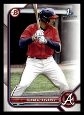 Ignacio Alvarez 2022 1st Bowman Draft #BD-125 Atlanta Braves Rookie RC