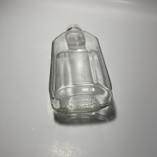 Bottiglia medicina vetro trasparente vintage Pertussin goffrato da collezione anni 50 5-1/4” - Foto 2 di 5