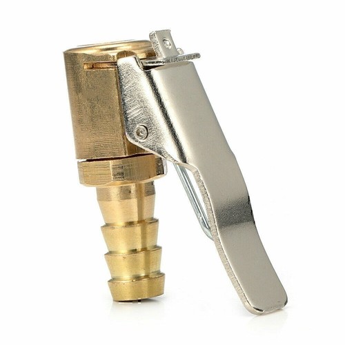 2pc Open Flow Straight Lock-On Air Chuck with Clip for Tire Inflator Car Tool US - 第 7/12 張圖片