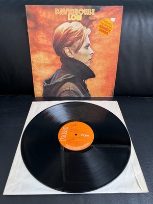 DAVID BOWIE/Low-LP-Vinyl:EX+/Cover:VG /1st.UK.1977/ Sticker for Promo +Tracklist
