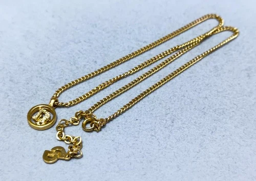 Collana Cerchio Christian Dior Trotter Logo 40197