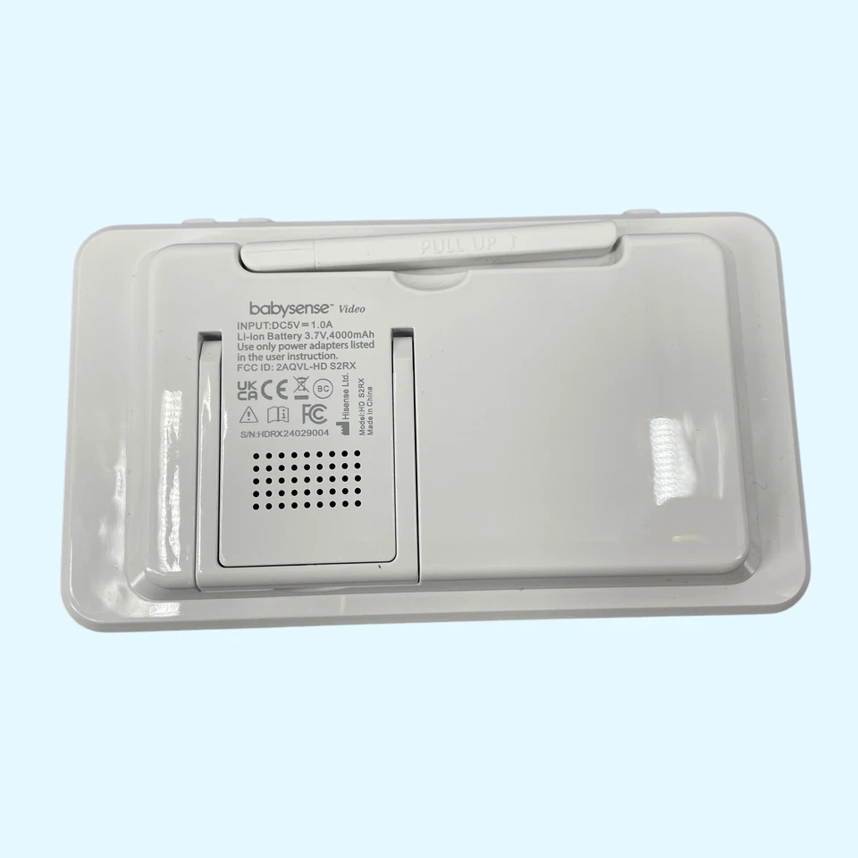 Monitor de bebé Babysense HDS2 5" HD pantalla dividida con 2 cámaras #NO7741 (VK) Foto 3 de 4