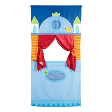 HABA Doorway Puppet Theater - Space Saver Fits in Most Doorways