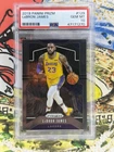 2019 Panini NBA Prizm #129 Lebron James PSA 10 Gem Mint Los Angeles Lakers Card