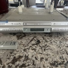 SONY ICF-CDK50 Under Cabinet AM/FM Radio CD Player W/Remote