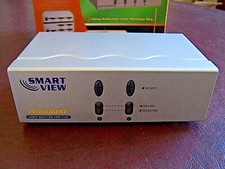 Smart View Video Selector Model VRM-712E - 2 to 1 Port VGA Selector